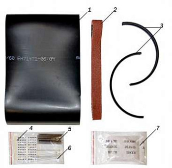 Комплект для ремонта муфт МТОК-А1, МТОК-Б1 (МТОК 96, Т, В, В1)