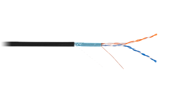 Кабель FTP  2х2х0.47, кат.5e