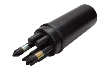 Тупиковая муфта МТОК-Б1 большой емкости предназначена для монтажа любого подземного оптического кабе